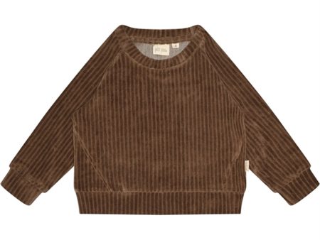 Petit Piao® Walnut Sweatshirt Sammet Online Sale