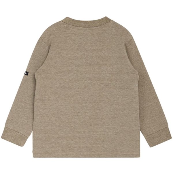 Hust & Claire Mini Deer Brown Melange Stanley Sweatshirt Online Sale