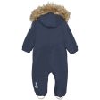 Color Kids Vinteroverall m. Faux Fur Total Eclipse Fashion