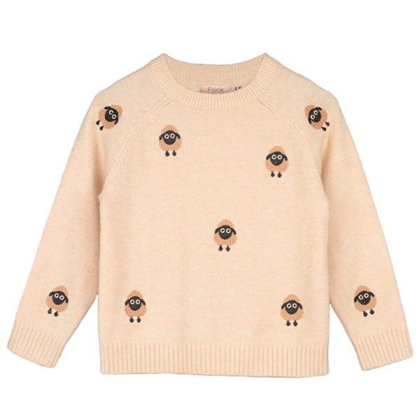 Fliink Sandshell Embr. Sheep Alon Pullover Cheap