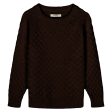 Fliink Chicory Coffee Benna Sqa. Pullover Hot on Sale