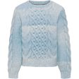 Kids ONLY Angel Falls Space dyed Live Cable Knit Stickad Tröja Online