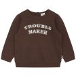 Hust & Claire Mini Chestnut Sarina Sweatshirt on Sale