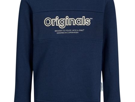 Jack & Jones Junior Navy Blazer Lakewood Sweatshirt Sale