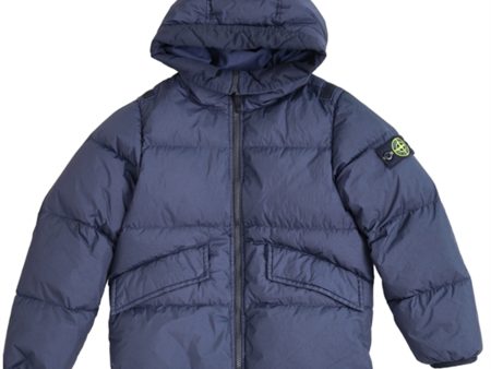 Stone Island Dunjakke Navy Blue Sale