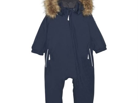 Color Kids Vinteroverall m. Faux Fur Total Eclipse Fashion