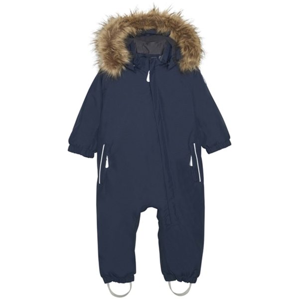 Color Kids Vinteroverall m. Faux Fur Total Eclipse Fashion