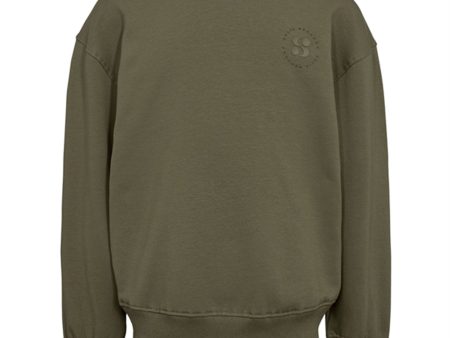 Sofie Schnoor Army Green Sweatshirt Online