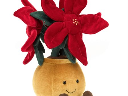 Jellycat Amuseable Poinsettia 24 cm For Sale