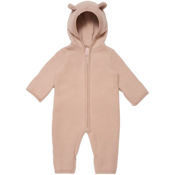 Huttelihut Overall Ører Soft Ull Allie Dusty Rose Discount