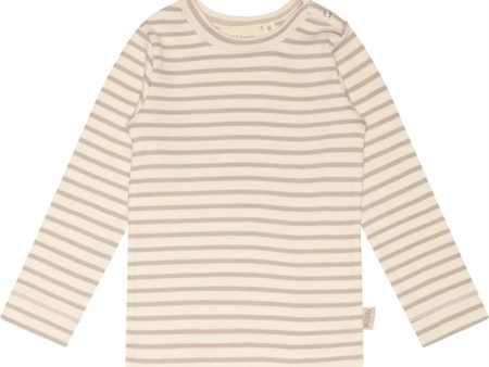 Petit Piao® Soft Sand Off White Tröja Modal Striped Fashion