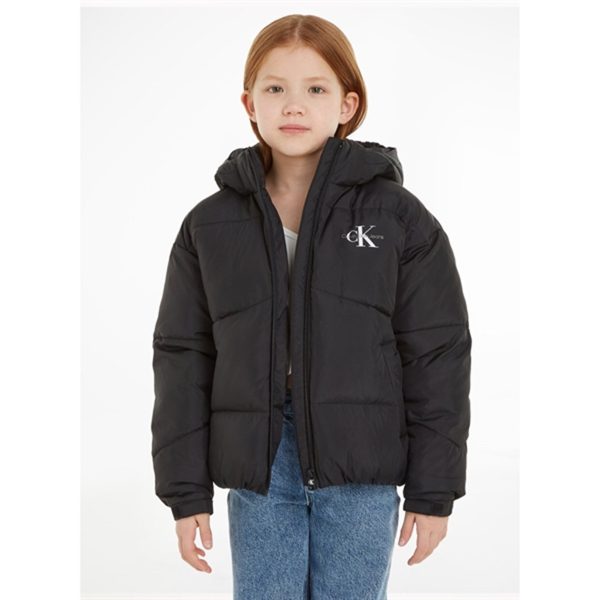 Calvin Klein Ck Short Puffer jakke Ck Black Supply