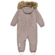 Color Kids Vinteroverall m. Faux Fur Fossil Supply