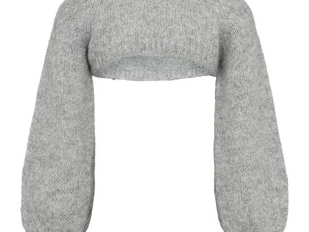 Sofie Schnoor Grey Melange Stickat Online Sale