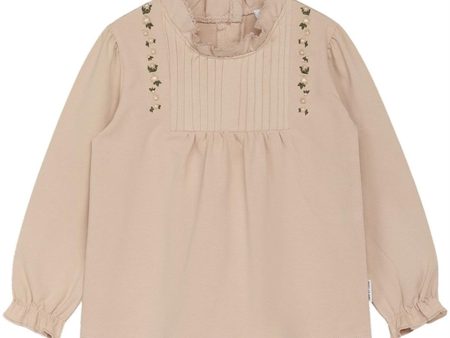 Hust & Claire Mini Peach Rose Anneli Bluse Hot on Sale