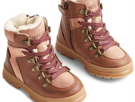 Wheat Vinterkängor Toni Tex Hiker Glitter Rose Online