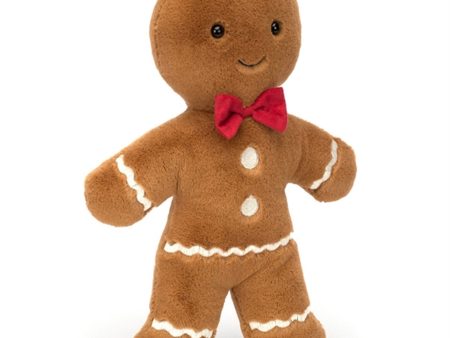 Jellycat Jolly Gingerbread Fred 52 cm Hot on Sale