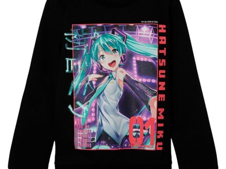 Name it Black Jolin Hatsunemiku Sweatshirt Fashion