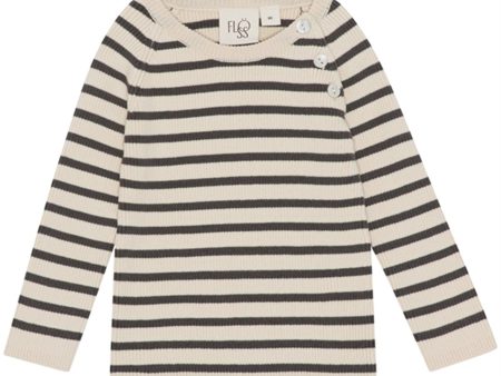 Flöss Flye Stickat sweater Noir Warm cotton on Sale