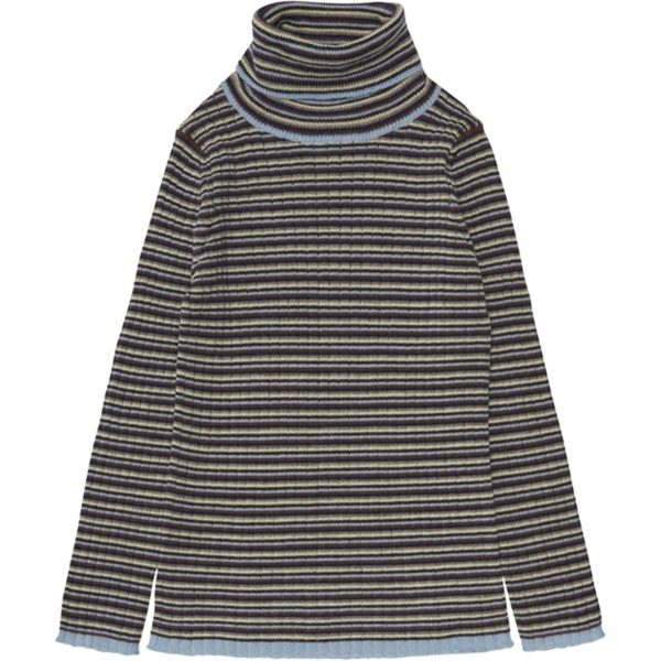 FUB Turtleneck Multi Stripe Cheap