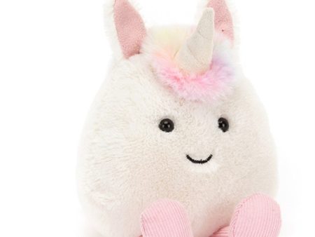 Jellycat Amuseabean Enhjørning 10 cm Discount