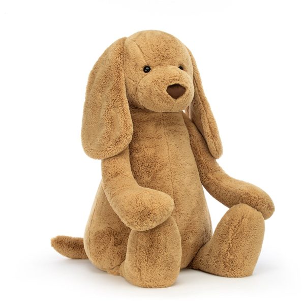 Jellycat Bashful Hvalp Toffee 108 cm on Sale