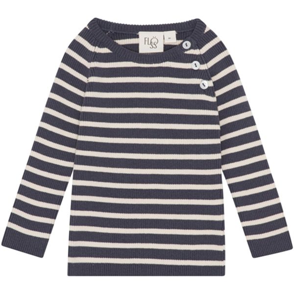 Flöss Flye Stickat sweater Wave warm cotton Discount