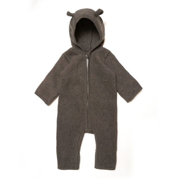 Huttelihut Overall Ører Bomuldsfleece Mushi Cot Fleece Brown Online