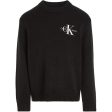 Calvin Klein Essential Monogram Sweater Ck Black Discount