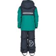 Didriksons Petrol Green Skare Kids Set Online