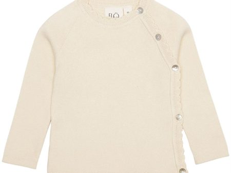 Flöss Kaya Sweater Soft white Online Hot Sale