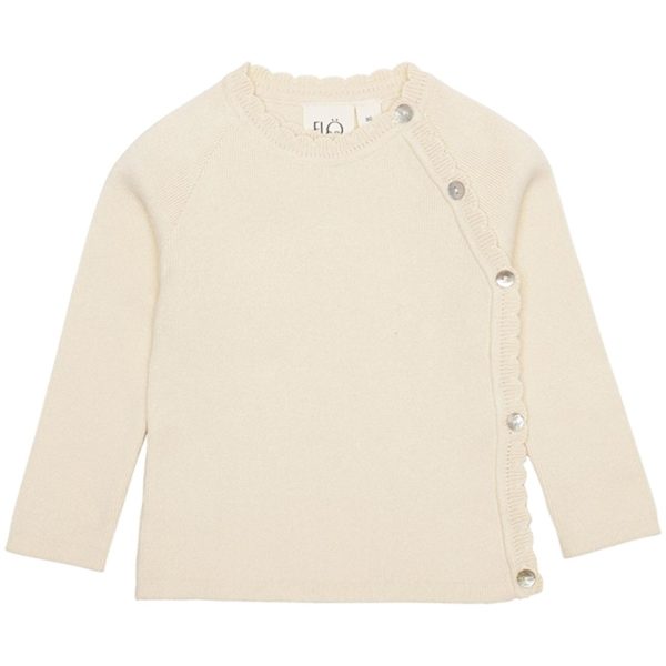 Flöss Kaya Sweater Soft white Online Hot Sale