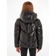 Calvin Klein Glossy Cut Seams Puffer jakke Ck Black Online