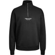 Jack & Jones Junior Black Jorvesterbro Sweatshirt Cheap