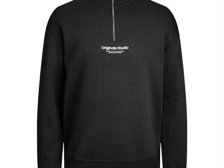 Jack & Jones Junior Black Jorvesterbro Sweatshirt Cheap