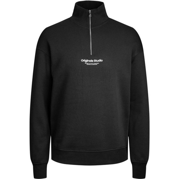 Jack & Jones Junior Black Jorvesterbro Sweatshirt Cheap