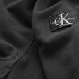 Calvin Klein Badge Rib Hoodie Ck Black For Cheap