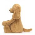 Jellycat Bashful Hvalp Toffee 108 cm on Sale