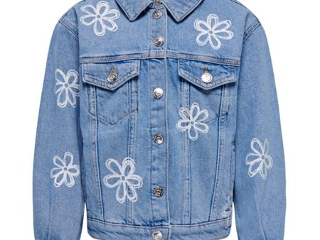 kids only Medium Blue Denim Annalisa Denim Jacka Online now