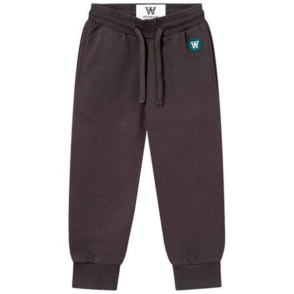 Wood Wood Black Coffee Ran Sweatpants on Sale