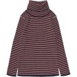 FUB Turtleneck Ecru Dark Navy Bright Red For Cheap