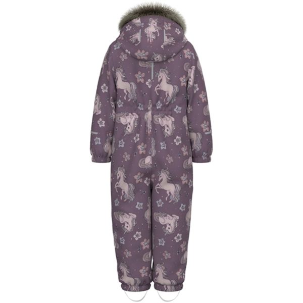 Name it Arctic Dusk Snow Vinteroverall Dancing Unicorn Online Sale