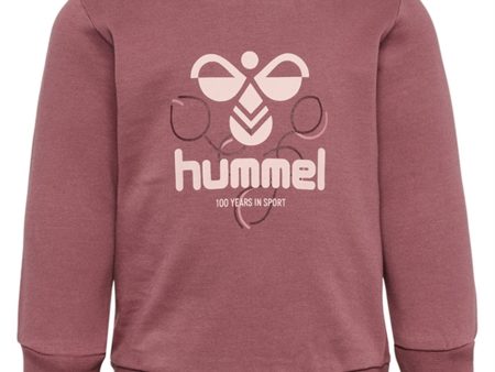 Hummel Rose Brown Lime Sweatshirt Cheap