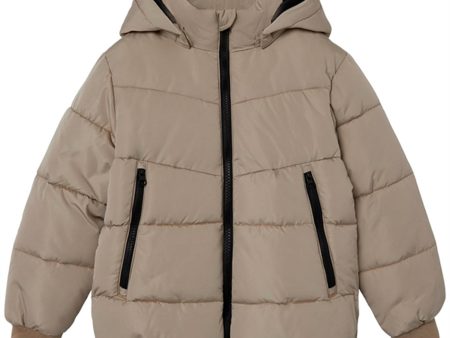 Name it Weathered Teak Music Puffer Jacka Online Sale