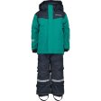 Didriksons Petrol Green Skare Kids Set Online