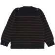 FUB Bebis Boatneck Tröja Dark Navy Amber Sale