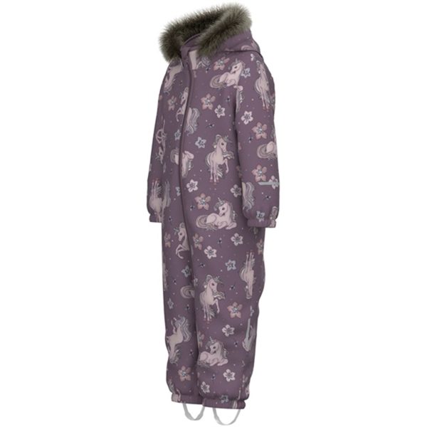 Name it Arctic Dusk Snow Vinteroverall Dancing Unicorn Online Sale