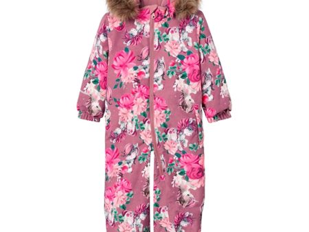 Name it Wistful Mauve Snow Vinteroverall Unicorn Dream Noos Online Sale