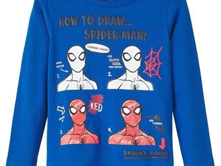 Name it True Blue Sepp Spiderman Tröja Online Hot Sale